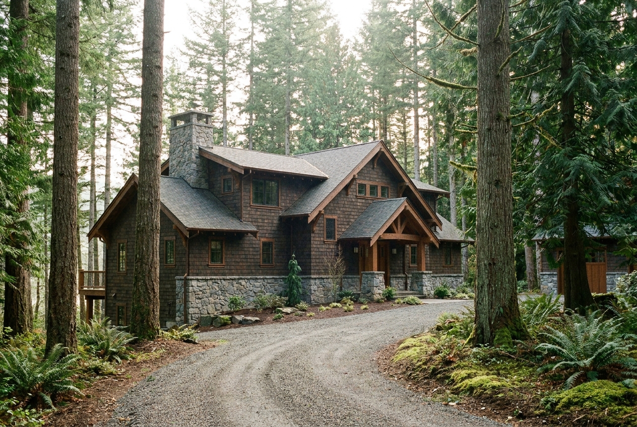 A home built by Cedar Ridge Homes