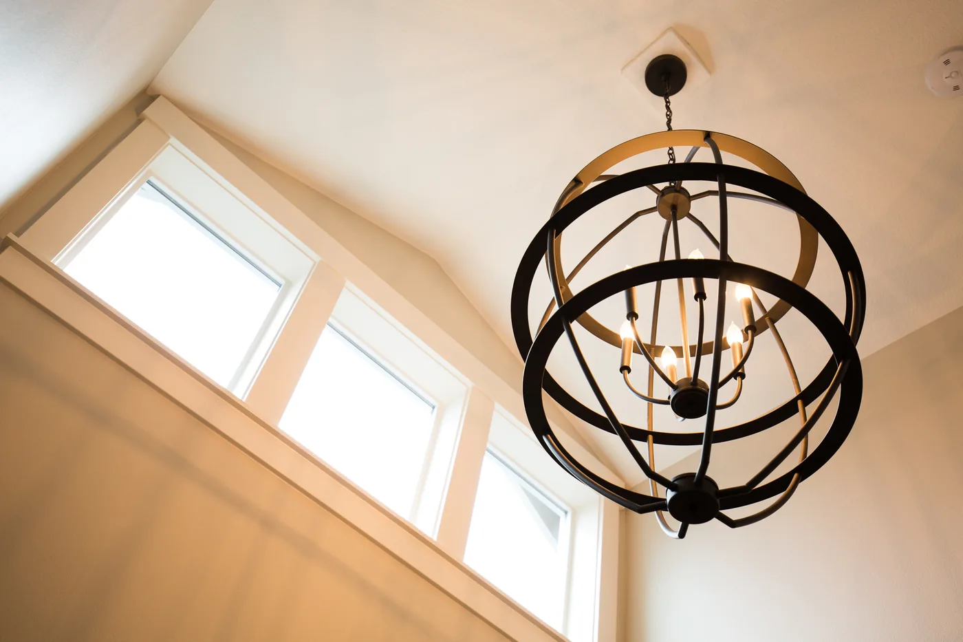 Inside a new Cedar Ridge home