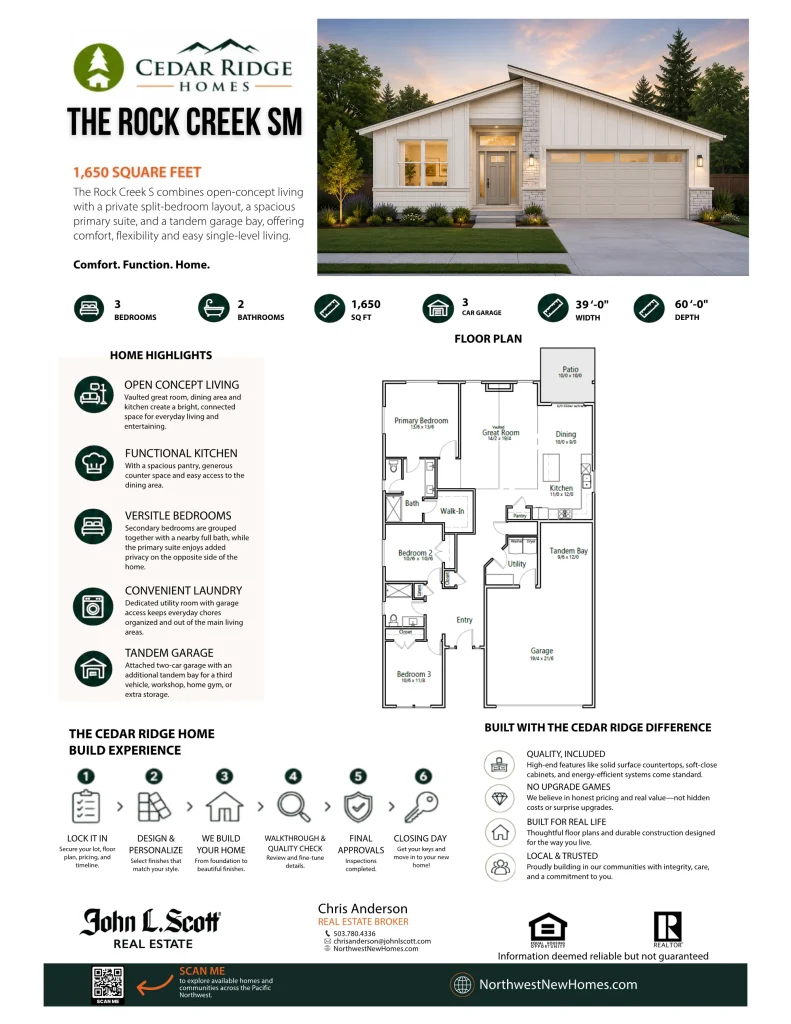 Rock Creek SM floor plan