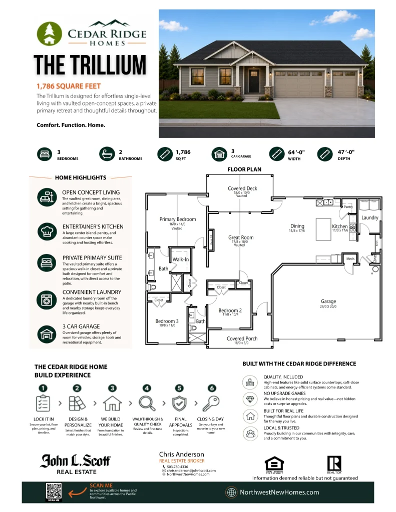 Trillium floor plan